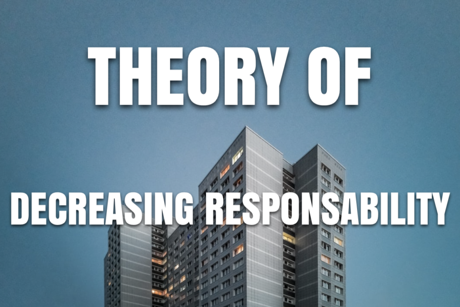 Financial Education: Theory of decreasing responsibility